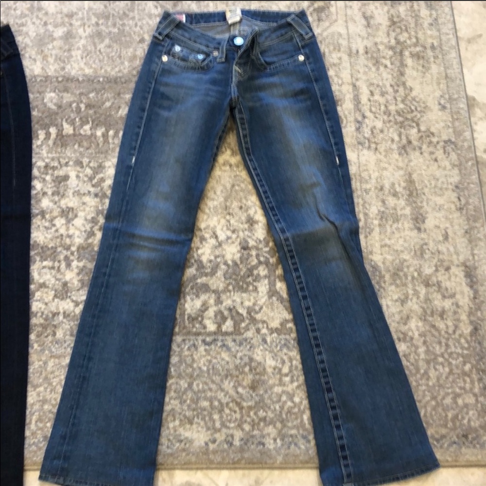 Like NEW! TRUE RELIGION BLUE JEANS TORI